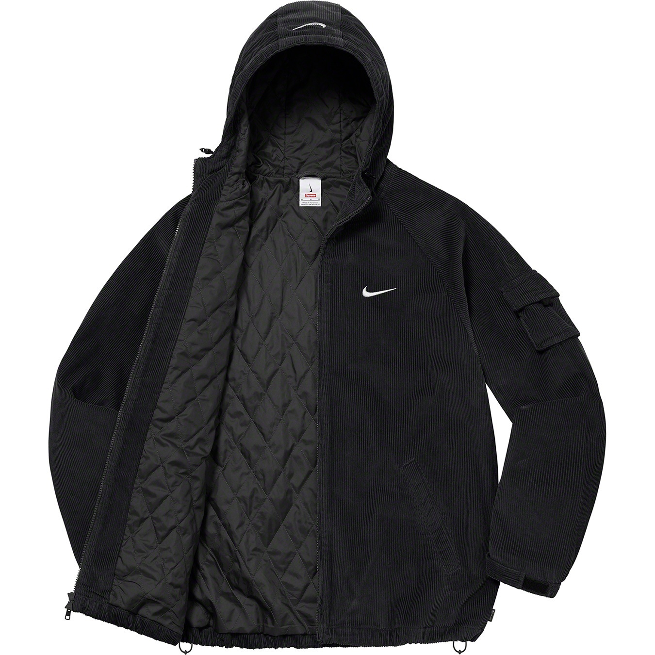 Supreme®/Nike® Arc Corduroy Hooded Jacket view 10